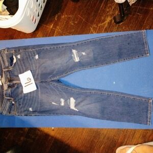 Old Navy Women's Skinny Jeans - Dark Blue